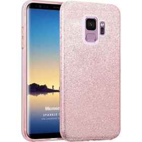 Microsonic CS110-LTHR-SFT-GLX-S9P-KRZ Samsung Galaxy S9 Plus Deri Dokulu Kırmızı Silikon Kılıf