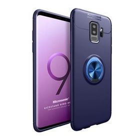 Microsonic CS110-LTHR-SFT-GLX-S9P-KRZ Samsung Galaxy S9 Plus Deri Dokulu Kırmızı Silikon Kılıf