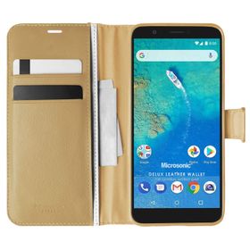 Microsonic CS110-LTHR-SFT-GM8-GO-KRZ General Mobile GM8 Go Deri Dokulu Kırmızı Silikon Kılıf