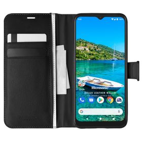 Microsonic CS110-LTHR-SFT-GM8-GO-KRZ General Mobile GM8 Go Deri Dokulu Kırmızı Silikon Kılıf