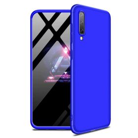 Microsonic CS110-MVI Samsung Galaxy A70 Double Dip 360 Protective Mavi Kılıf