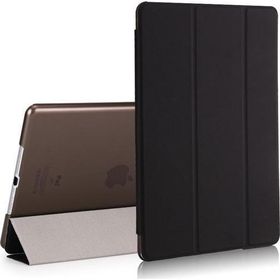 Microsonic CS110-SMRT-2IN1-ID-9.7-2017-SYH Apple iPad 9.7 İnç 2017 A1822 Smart Case Ve Arka Siyah Kılıf