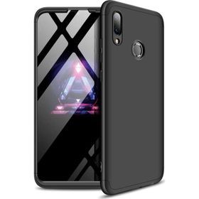 Microsonic CS110-SYH Huawei Y7 2019 Double Dip 360 Protective Siyah Kılıf