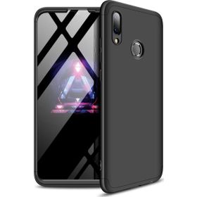 Microsonic CS110-SYH Huawei Y7 2019 Double Dip 360 Protective Siyah Kılıf