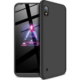 Microsonic CS110-SYH Samsung Galaxy A10 Double Dip 360 Protective Siyah Kılıf