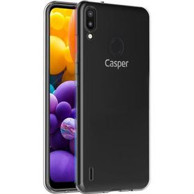 Microsonic CS130-BYZ Casper Via G4 Transparent Soft Beyaz Kılıf