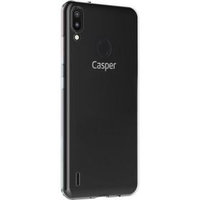 Microsonic CS130-BYZ Casper Via G4 Transparent Soft Beyaz Kılıf
