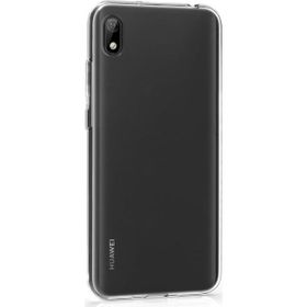 Microsonic CS130-BYZ Huawei Y5 2019 Transparent Soft Beyaz Kılıf