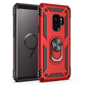 Microsonic CS135-SKYFLL-CLR-GLX-S9-KRZ Samsung Galaxy S9 Skyfall Transparent Clear Kırmızı Kılıf