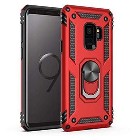 Microsonic CS135-SKYFLL-CLR-GLX-S9-KRZ Samsung Galaxy S9 Skyfall Transparent Clear Kırmızı Kılıf