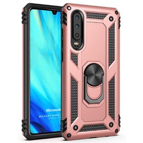 Microsonic CS135-SKYFLL-CLR-HW-P30-PRO-KRZ Huawei P30 Pro Skyfall Transparent Clear Kırmızı Kılıf
