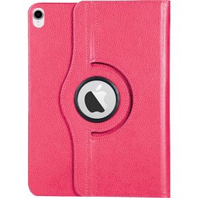 Microsonic CS150-360-ID-11-2018-PMB Apple iPad 11 İnç 2018 A1980 360 Dönerli Stand Deri Pembe Kılıf
