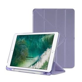 Microsonic CS150-360-ID-9.7-2018-KRZ Apple iPad 9.7 İnç 2018 A1893 360 Dönerli Stand Deri Kırmızı Kılıf