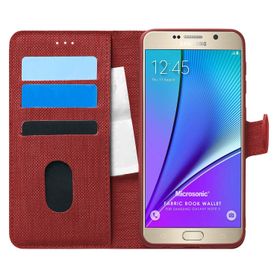 Microsonic CS150-NW-FLP-LTHR-GLX-NOTE5-GLD Samsung Galaxy Note 5 Ultra Slim Leather Design Flip Cover Gold Kılıf