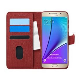 Microsonic CS150-NW-FLP-LTHR-GLX-NOTE5-GLD Samsung Galaxy Note 5 Ultra Slim Leather Design Flip Cover Gold Kılıf