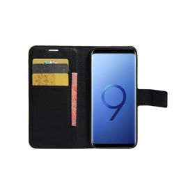 Microsonic CS150-WLT-GLX-S9-SYH Cüzdanlı Deri Samsung Galaxy S9 Siyah Kılıf