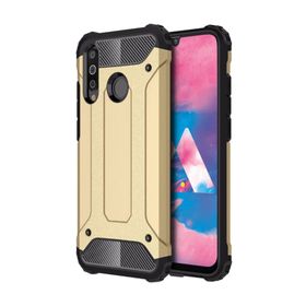 Microsonic CS160-3 Samsung Galaxy M30 Rugged Armor Gold Kılıf