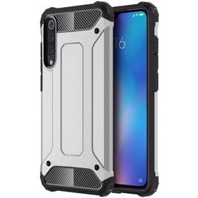Microsonic CS160-GMS Xiaomi Mi 9t Rugged Armor Gümüş Kılıf