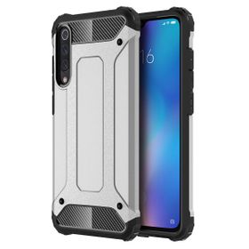 Microsonic CS160-GMS Xiaomi Mi 9t Rugged Armor Gümüş Kılıf