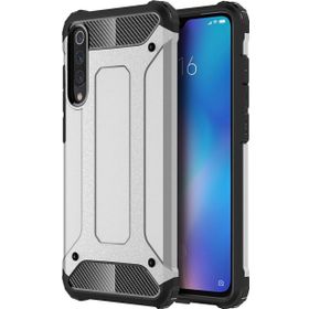 Microsonic CS160-GMS Xiaomi Mi 9t Rugged Armor Gümüş Kılıf