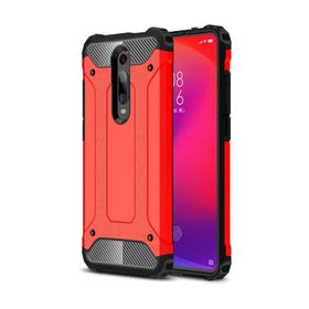Microsonic CS160-KRZ Xiaomi Mi 9t Rugged Armor Kırmızı Kılıf
