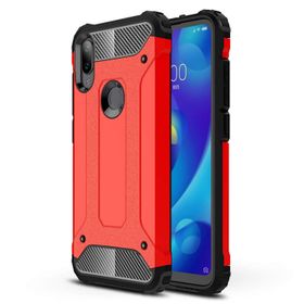 Microsonic CS160-KRZ Xiaomi Mi Play Rugged Armor Kırmızı Kılıf