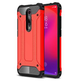 Microsonic CS160-KRZ Xiaomi Redmi K20 Rugged Armor Kırmızı Kılıf