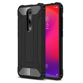 Microsonic CS160-SYH Xiaomi Redmi K20 Rugged Armor Siyah Kılıf