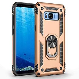 Microsonic CS220-GLD Samsung Galaxy S8 Plus Military Ring Holder Gold Kılıf