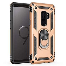 Microsonic CS220-GLD Samsung Galaxy S9 Plus Military Ring Holder Gold Kılıf
