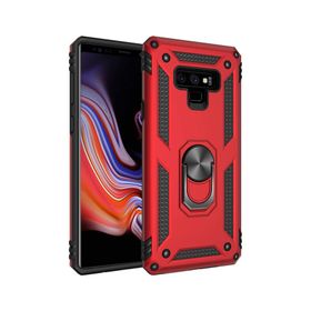 Microsonic CS220-KRZ Samsung Galaxy Note 9 Military Ring Holder Kırmızı Kılıf