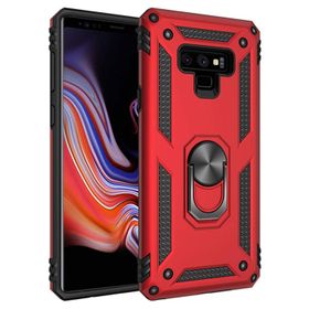 Microsonic CS220-KRZ Samsung Galaxy Note 9 Military Ring Holder Kırmızı Kılıf