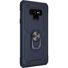 Microsonic CS220-LCV Samsung Galaxy Note 9 Military Ring Holder Lacivert Kılıf