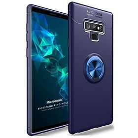 Microsonic CS220-LCV Samsung Galaxy Note 9 Military Ring Holder Lacivert Kılıf