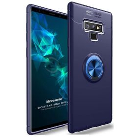 Microsonic CS220-LCV Samsung Galaxy Note 9 Military Ring Holder Lacivert Kılıf