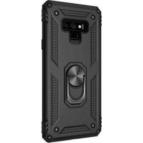 Microsonic CS220-SYH Samsung Galaxy Note 9 Military Ring Holder Siyah Kılıf