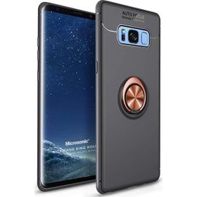 Microsonic CS220-SYH Samsung Galaxy S8 Plus Military Ring Holder Siyah Kılıf