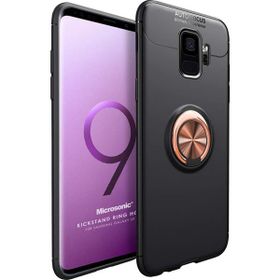 Microsonic CS220-SYH Samsung Galaxy S9 Military Ring Holder Siyah Kılıf
