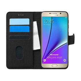 Microsonic CS250-2VGZ-GLX-NOTE8-KRZ Samsung Galaxy Note 8 Dual View Gizli Mıknatıslı Kırmızı Kılıf