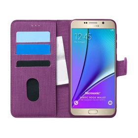 Microsonic CS250-2VGZ-GLX-NOTE8-KRZ Samsung Galaxy Note 8 Dual View Gizli Mıknatıslı Kırmızı Kılıf