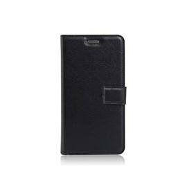 Microsonic Cüzdanlı Deri iPhone 7 Plus Siyah Kılıf