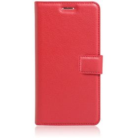 Microsonic Cüzdanlı Deri İphone 8 Plus Kırmızı Cep Telefonu Kılıfı