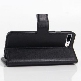 Microsonic Cüzdanlı Deri İphone 8 Plus Kırmızı Cep Telefonu Kılıfı