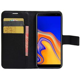 Microsonic Cüzdanlı Deri Samsung Galaxy J4 Core Siyah Kılıf