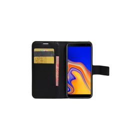 Microsonic Cüzdanlı Deri Samsung Galaxy J4 Core Siyah Kılıf