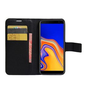 Microsonic Cüzdanlı Deri Samsung Galaxy J4 Core Siyah Kılıf
