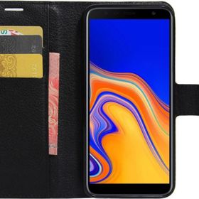 Microsonic Cüzdanlı Deri Samsung Galaxy J4 Plus Siyah Kılıf