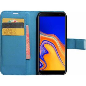 Microsonic Cüzdanlı Deri Samsung Galaxy J6 Plus Kırmızı Kılıf