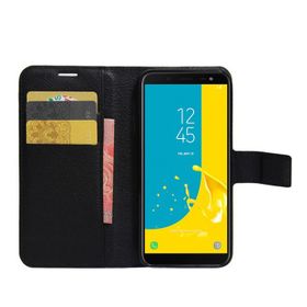 Microsonic Cüzdanlı Deri Samsung Galaxy J6 Plus Kırmızı Kılıf
