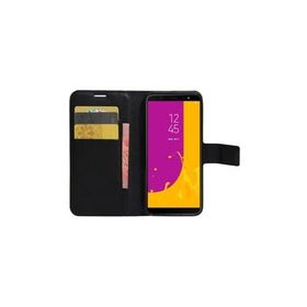 Microsonic Cüzdanlı Deri Samsung Galaxy J8 Siyah Kılıf